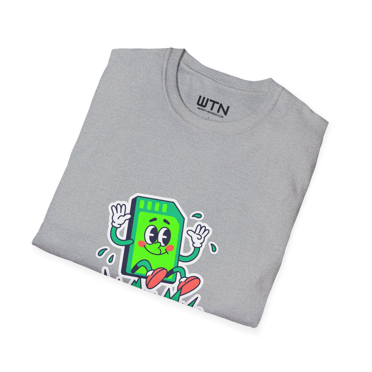 Hold, Please! SD Card Rollercoaster Graphic Tee