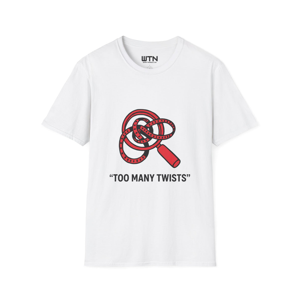 Too Many Twists — Binge-Ready Graphic Tee