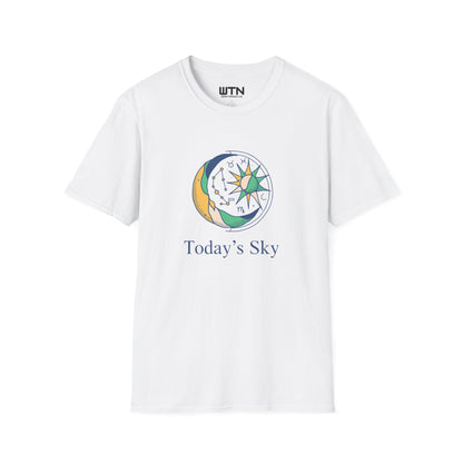 Today's Sky Celestial Geometry Art Tee