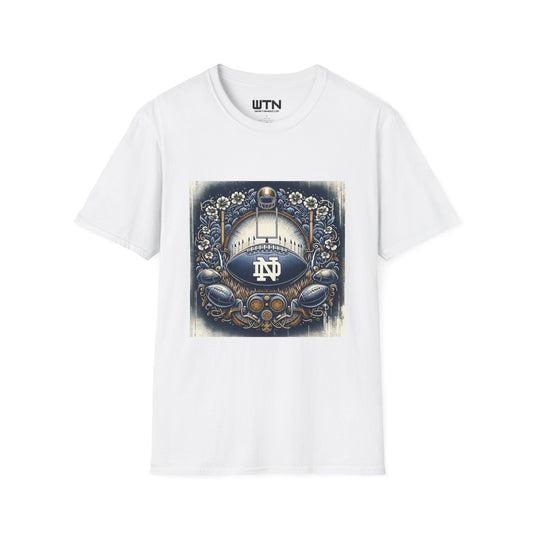Notre Dame Football Inspired Mens Graphic Tee | Womens Graphic Tee | Awesome T Shirts