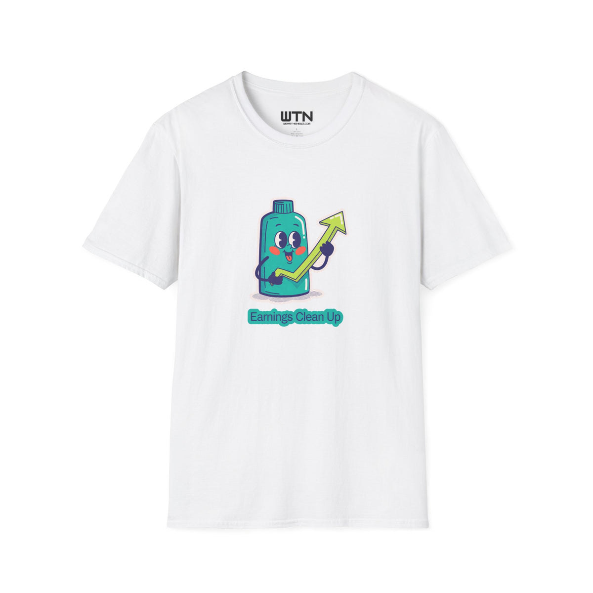 Earnings Clean Up Market Meme Graphic Tee
