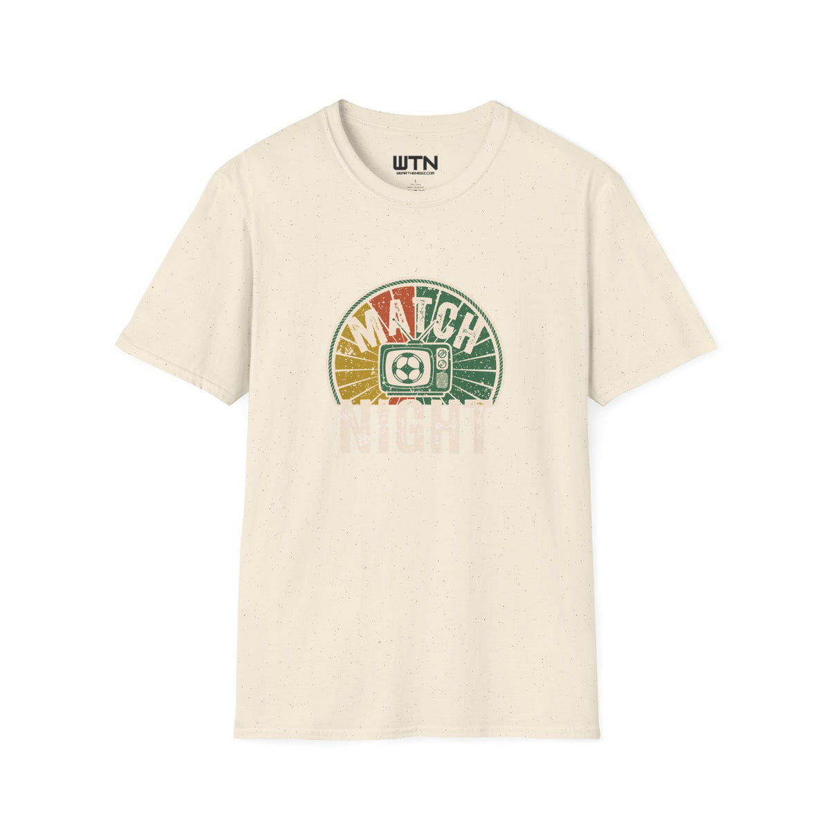 Match Night Weekend Retro Badge Graphic Tee