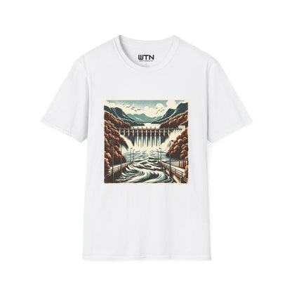 Lake Lure Dam Inspired Mens Graphic Tee | Womens Graphic Tee | Awesome T Shirts