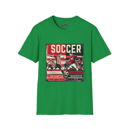 Southampton vs Man U (Upscaled)  Inspired Mens Graphic Tee | Womens Graphic Tee | Awesome T Shirts