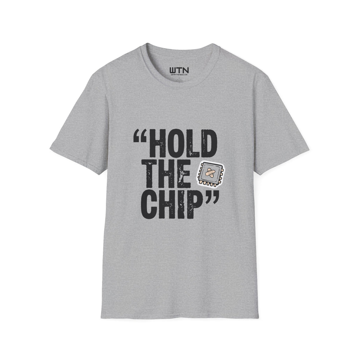 HOLD THE CHIP Trader Joke Graphic Tee