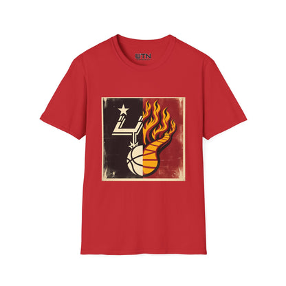 Spurs vs Trail Blazers Inspired Mens Graphic Tee | Womens Graphic Tee | Awesome T Shirts