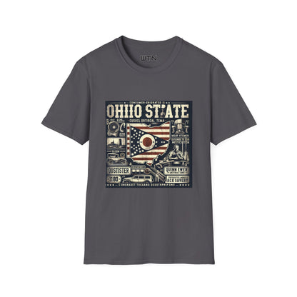 Ohio State Inspired Mens Graphic Tee | Womens Graphic Tee | Awesome T Shirts
