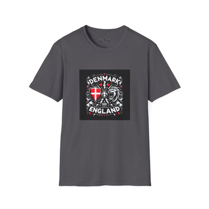 Denmark Vs England  Inspired Mens Graphic Tee | Womens Graphic Tee | Awesome T Shirts