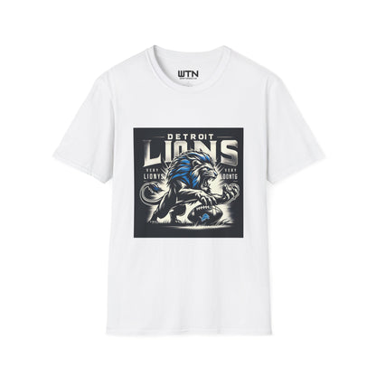 Detroit Lions Inspired Mens Graphic Tee | Womens Graphic Tee | Awesome T Shirts