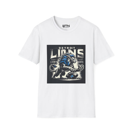 Detroit Lions Inspired Mens Graphic Tee | Womens Graphic Tee | Awesome T Shirts