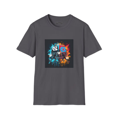 UNC football Inspired Mens Graphic Tee | Womens Graphic Tee | Awesome T Shirts