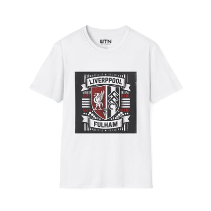Liverpool vs Fulham Inspired Mens Graphic Tee | Womens Graphic Tee | Awesome T Shirts