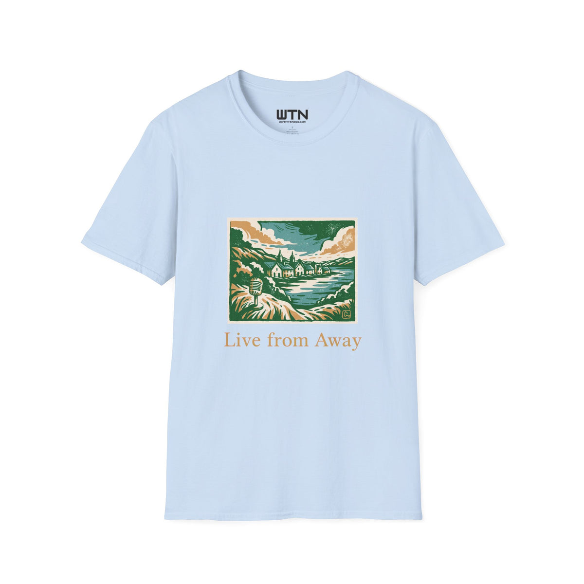 Live From Away: Irish Coastal Broadcast Art Tee