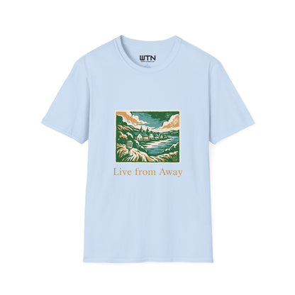 Live From Away: Irish Coastal Broadcast Art Tee