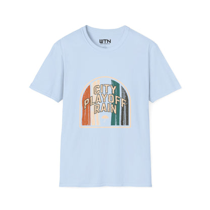 Braved the Rain City Playoff Rain Graphic Tee