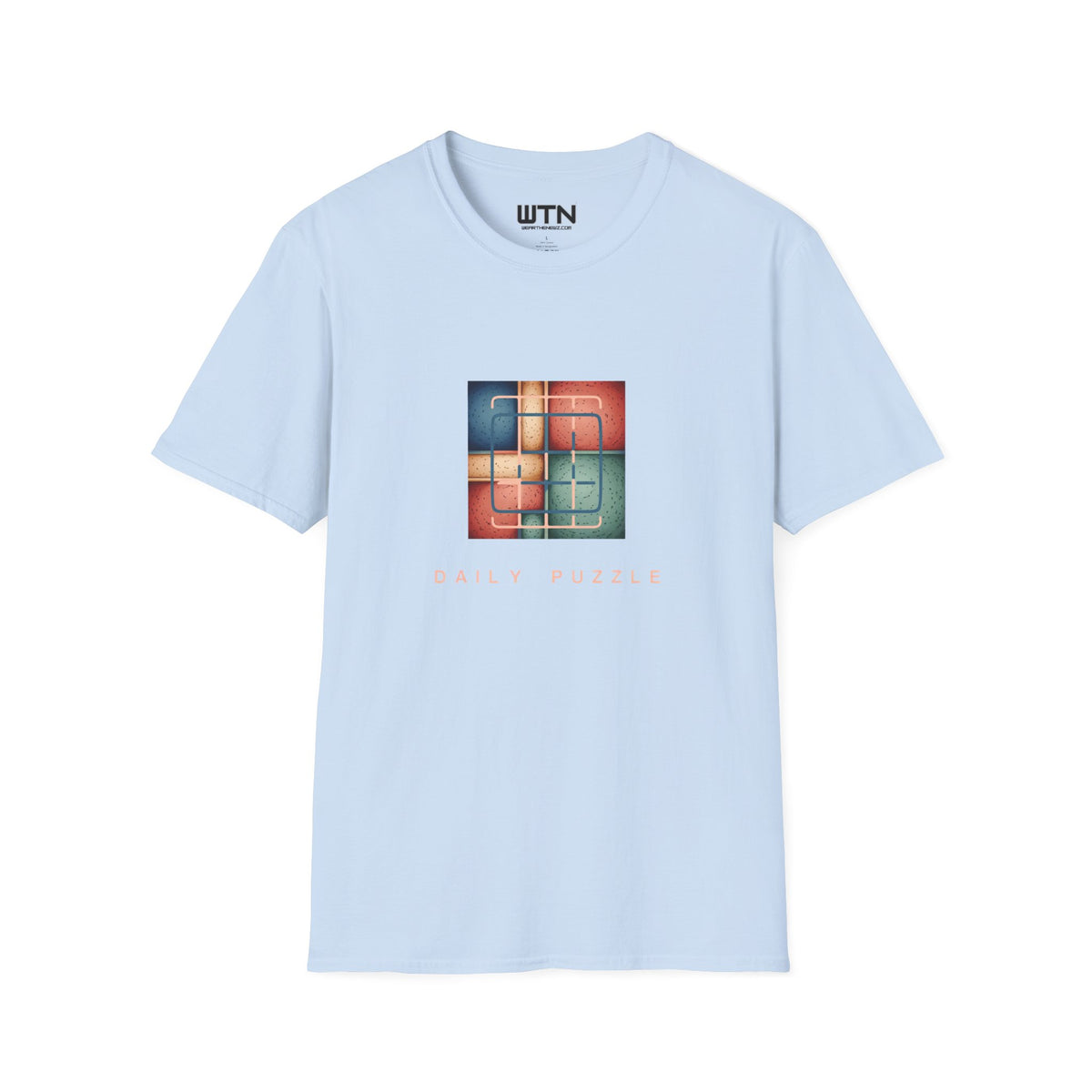 Museum-Ready Daily Puzzle Art Tee