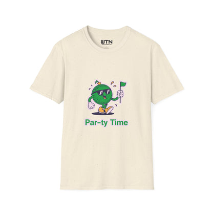 Par-Ty Golf Ball Mascot Graphic Tee