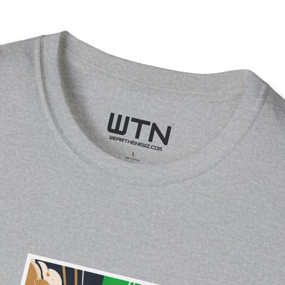 High-Fashion Soccer Poster Art Tee