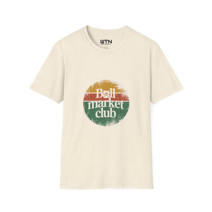 Bull Market Club Vintage Patch Graphic Tee