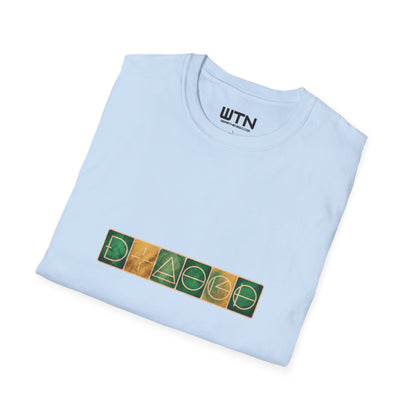 Minimal Crossword Grid Daily Puzzle Art Tee