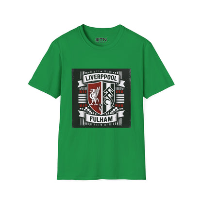 Liverpool vs Fulham Inspired Mens Graphic Tee | Womens Graphic Tee | Awesome T Shirts