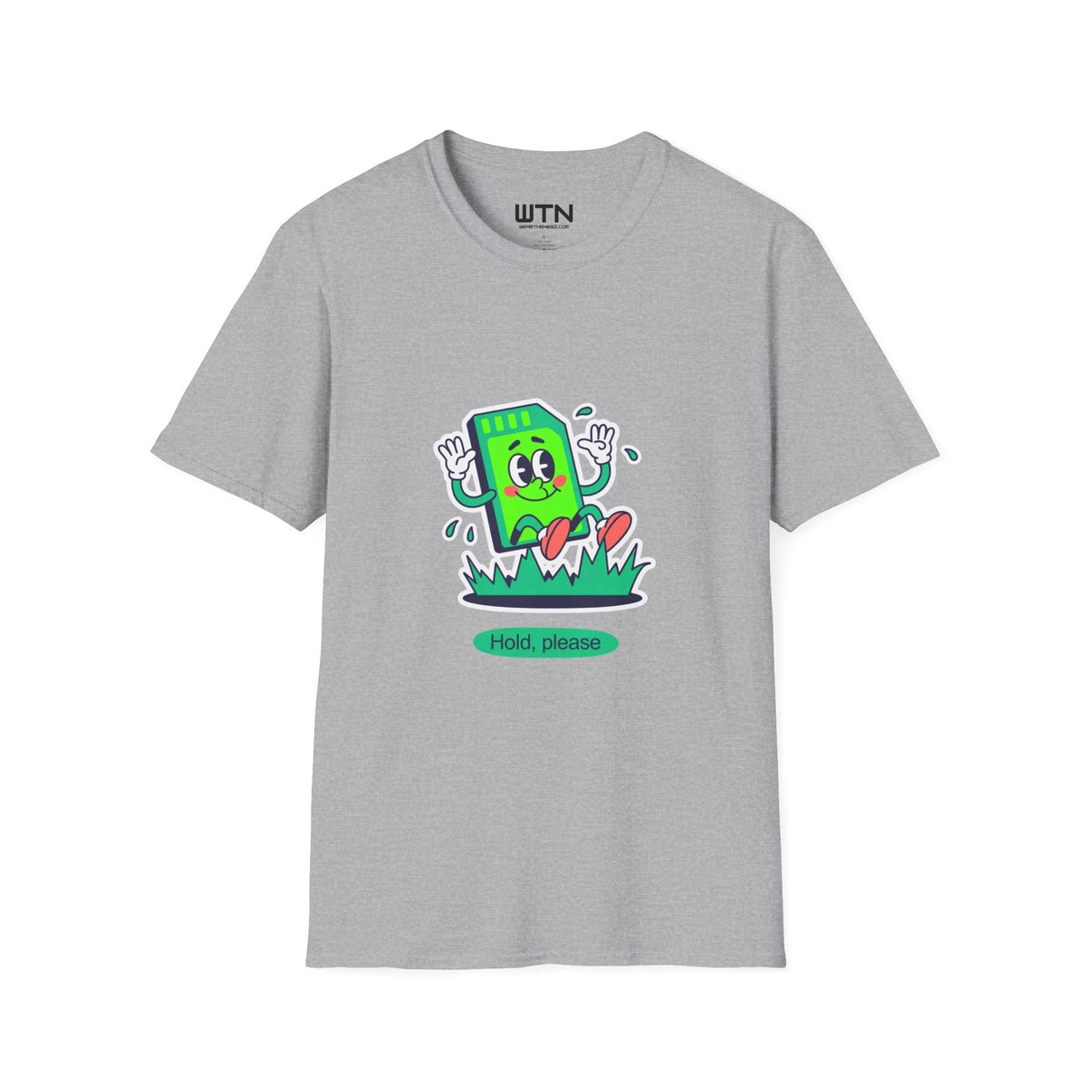 Hold, Please! SD Card Rollercoaster Graphic Tee