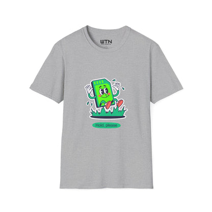 Hold, Please! SD Card Rollercoaster Graphic Tee