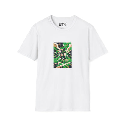 High-Fashion Soccer Poster Art Tee