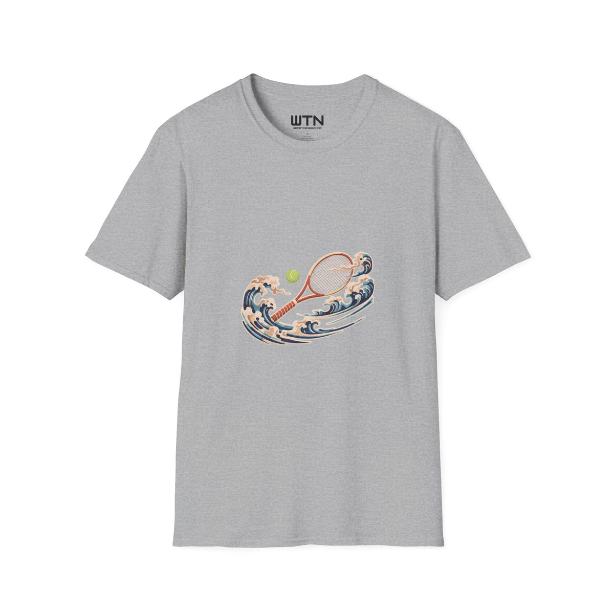Courtly Motion Ukiyo-e Tennis Art Tee