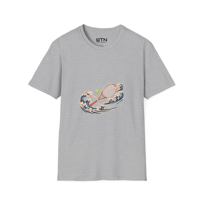 Courtly Motion Ukiyo-e Tennis Art Tee