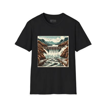 Lake Lure Dam Inspired Mens Graphic Tee | Womens Graphic Tee | Awesome T Shirts