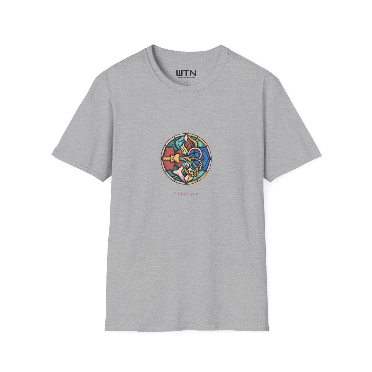 Quiet Badge of Thanks — First Responders Art Tee