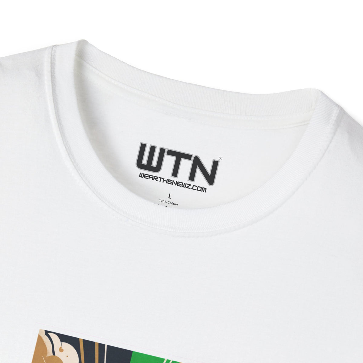 High-Fashion Soccer Poster Art Tee