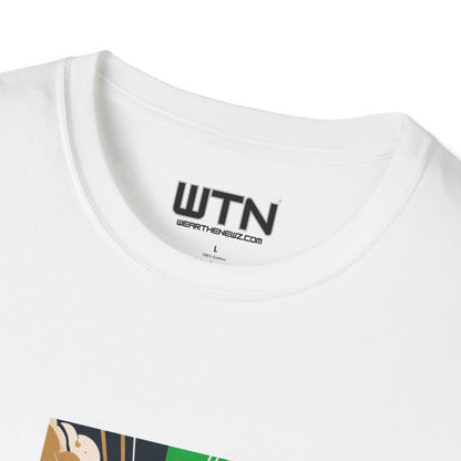 High-Fashion Soccer Poster Art Tee