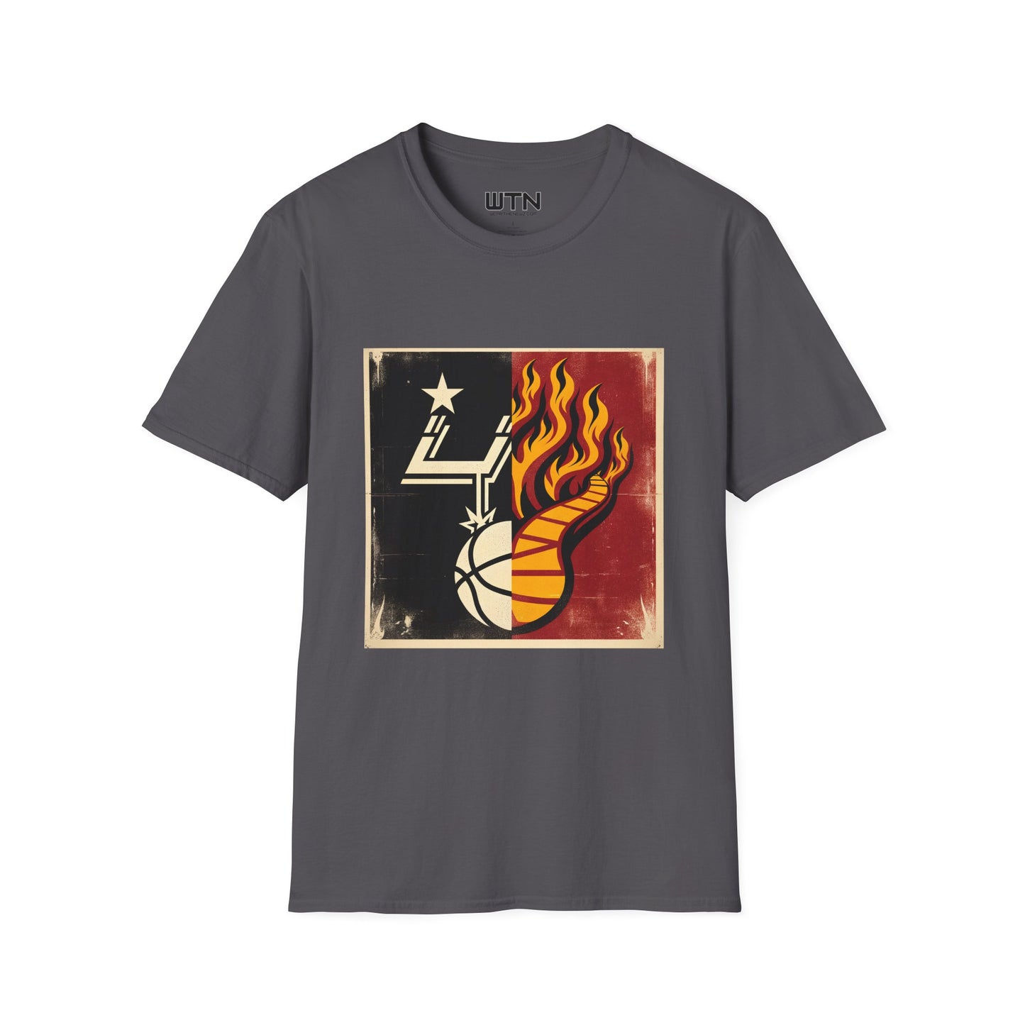 Spurs vs Trail Blazers Inspired Mens Graphic Tee | Womens Graphic Tee | Awesome T Shirts