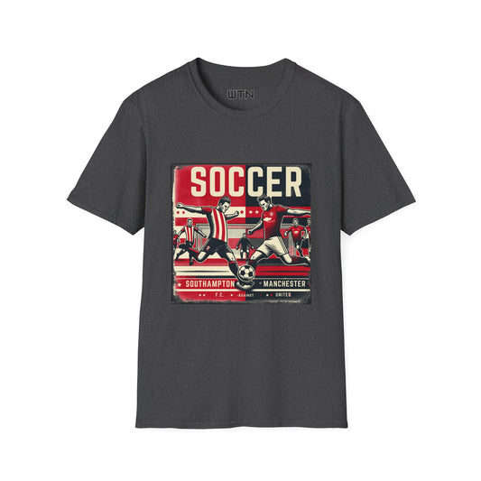 Southampton vs Man U (Upscaled)  Inspired Mens Graphic Tee | Womens Graphic Tee | Awesome T Shirts