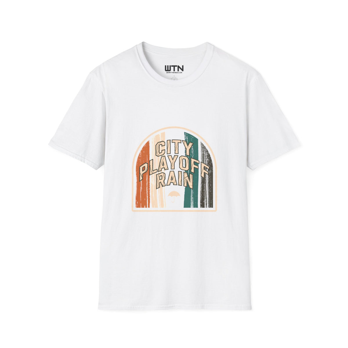 Braved the Rain City Playoff Rain Graphic Tee