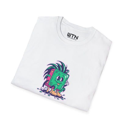 Quantum Mood Chip Mascot Graphic Tee