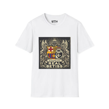 Barcelona vs Real Betis Inspired Mens Graphic Tee | Womens Graphic Tee | Awesome T Shirts