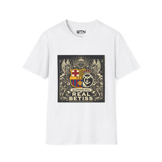 Barcelona vs Real Betis Inspired Mens Graphic Tee | Womens Graphic Tee | Awesome T Shirts