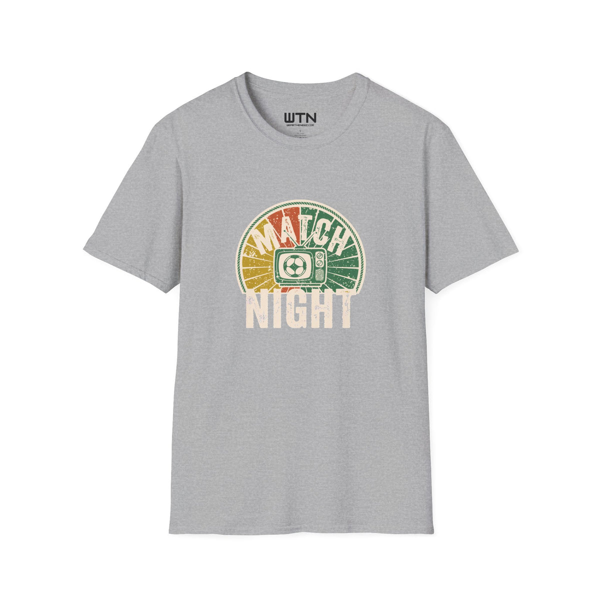 Match Night Weekend Retro Badge Graphic Tee