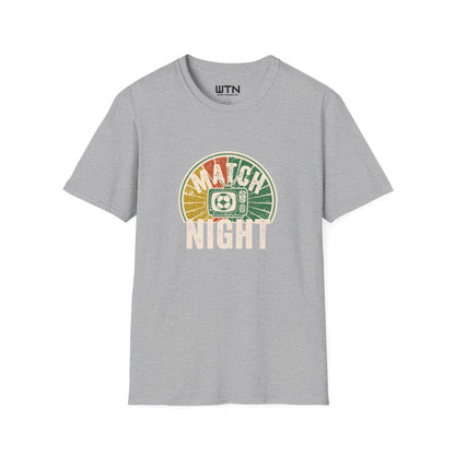 Match Night Weekend Retro Badge Graphic Tee