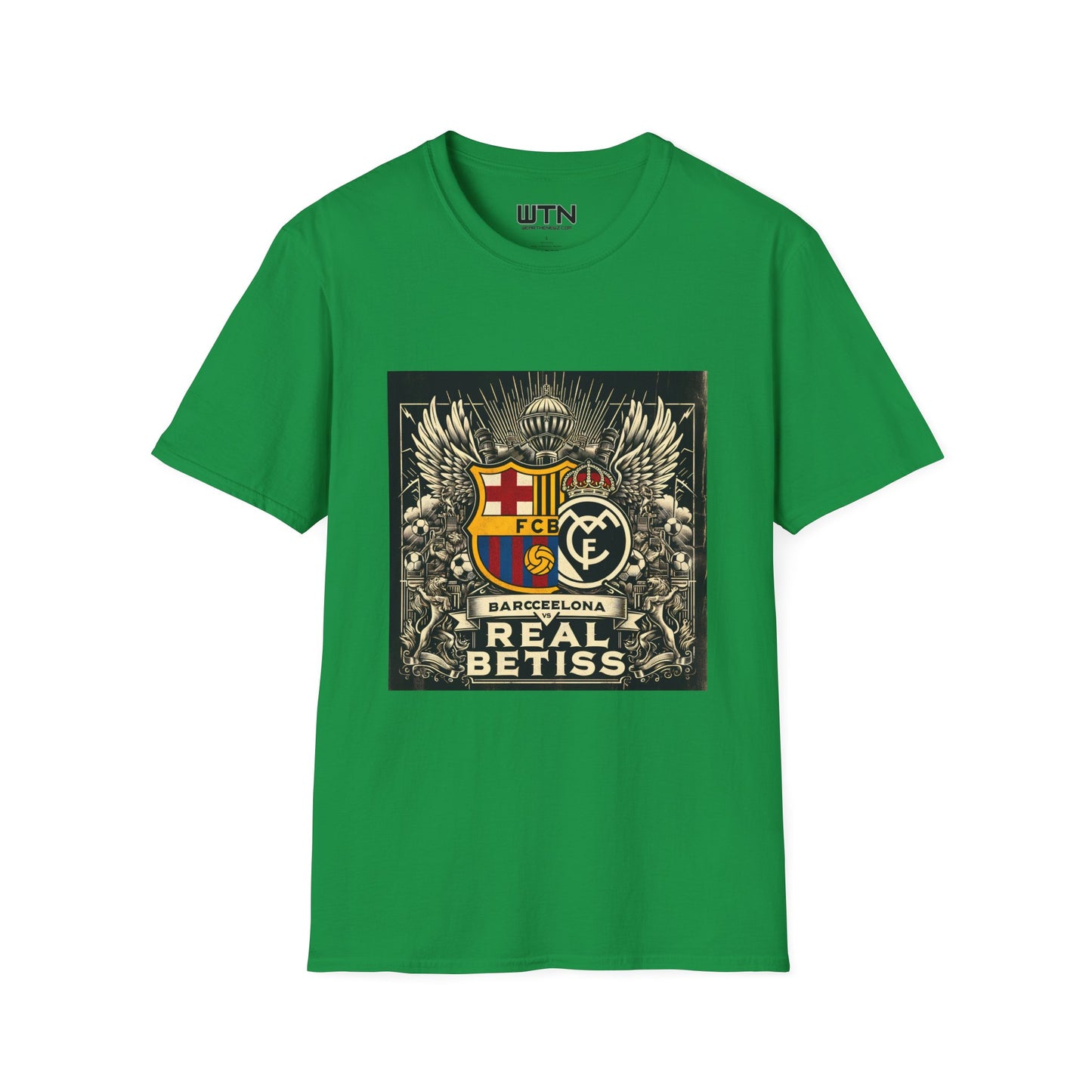 Barcelona vs Real Betis Inspired Mens Graphic Tee | Womens Graphic Tee | Awesome T Shirts