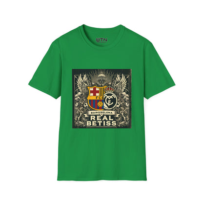 Barcelona vs Real Betis Inspired Mens Graphic Tee | Womens Graphic Tee | Awesome T Shirts