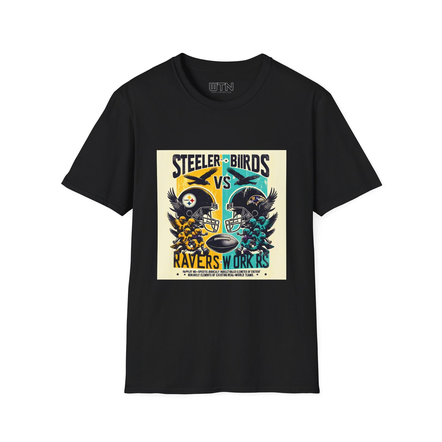 Steelers vs Ravens Inspired Mens Graphic Tee | Womens Graphic Tee | Awesome T Shirts
