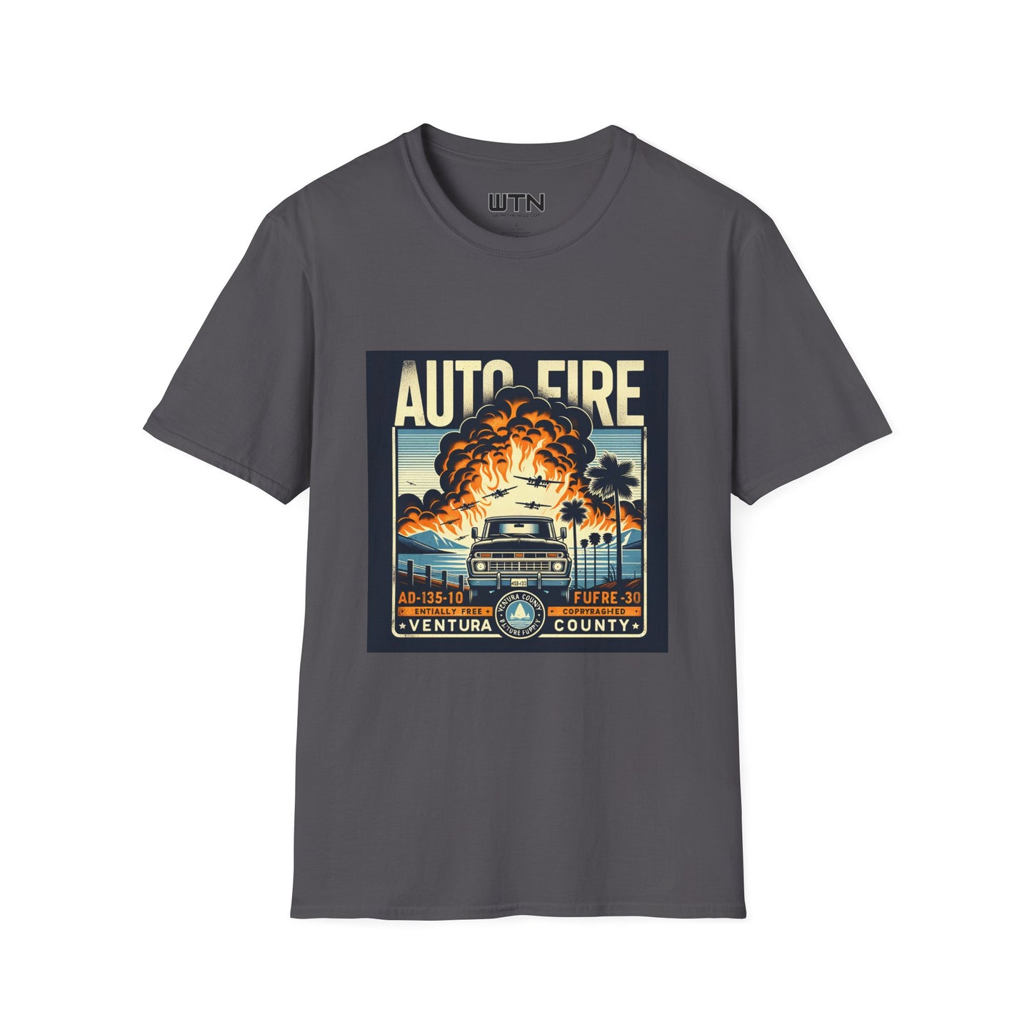 Auto Fire Inspired Mens Graphic Tee | Womens Graphic Tee | Awesome T Shirts