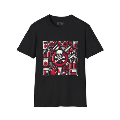 Red Dye 3 Inspired Mens Graphic Tee | Womens Graphic Tee | Awesome T Shirts