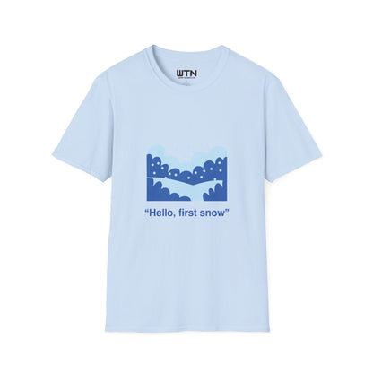 HELLO, FIRST SNOW Graphic Tee