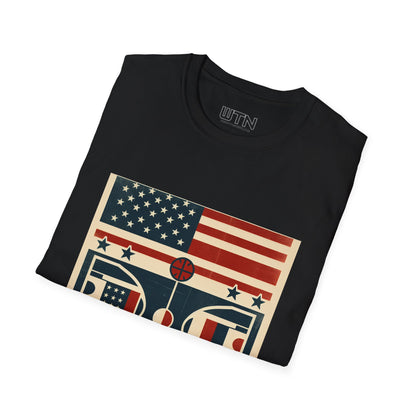 Basketball Vintage Showdown  Inspired Mens Graphic Tee | Womens Graphic Tee | Awesome T Shirts