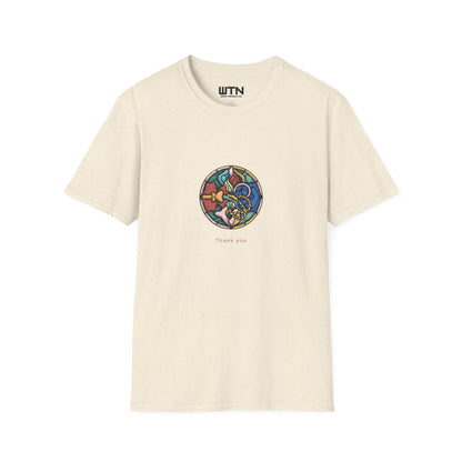 Quiet Badge of Thanks — First Responders Art Tee
